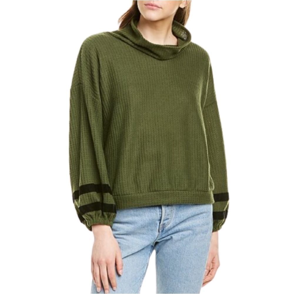 Vintage Havana Waffle Knit Sweater